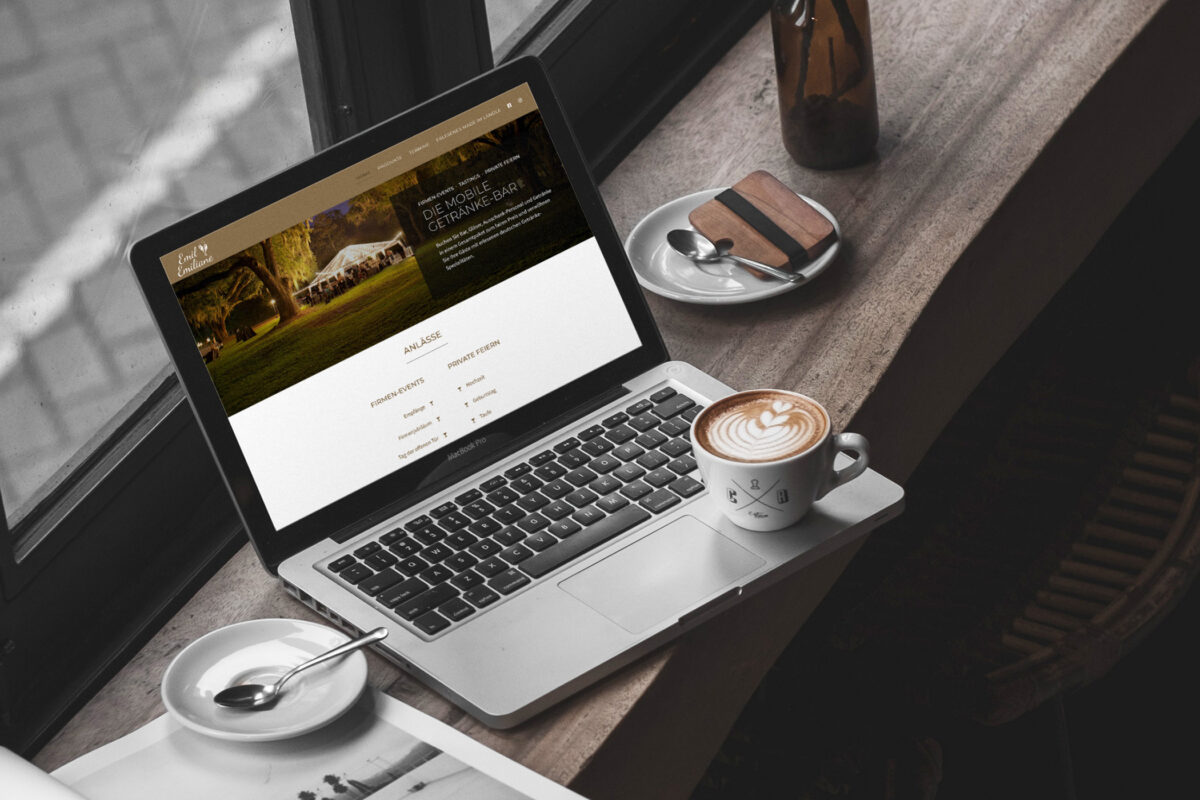 Website von Emil und Emiliane