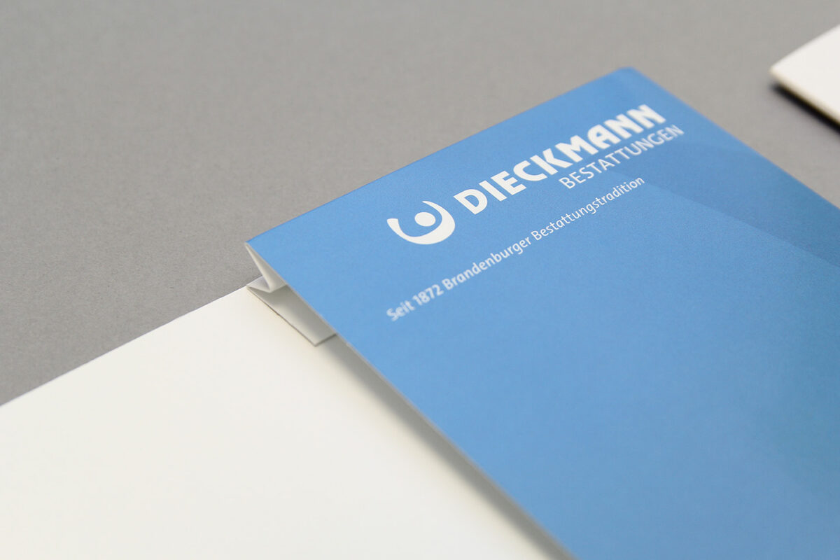 U-Mappe von Dieckmann Bestattungen